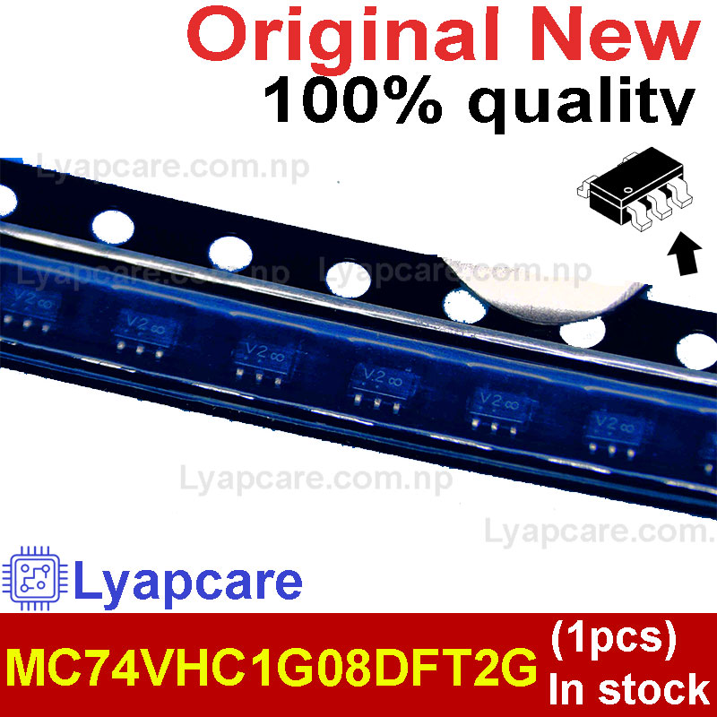 (1piece) MC74VHC1G08DFT2G V2 100%New&Orginal Logic Gates 2-5.5V Single AND 2-Input